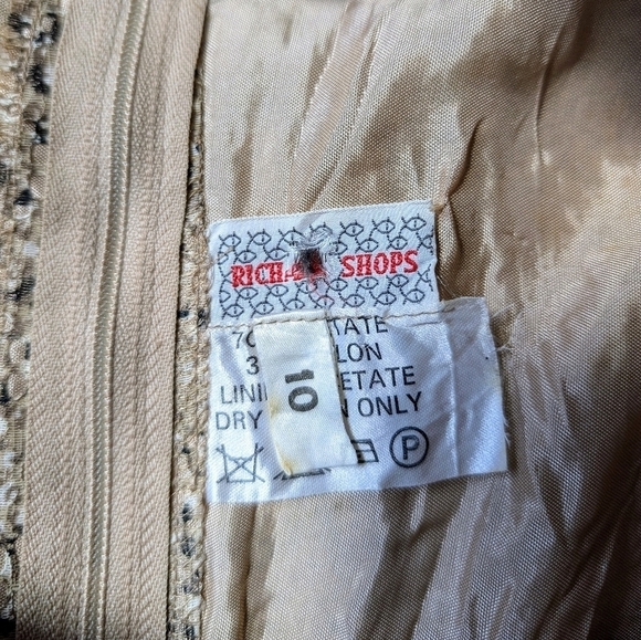 60s Rare Richard Shops Maxi Vogue Dress - Picture 8 of 8